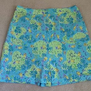 Sweet Lilly golf skort. Mice and blueberries.EUC